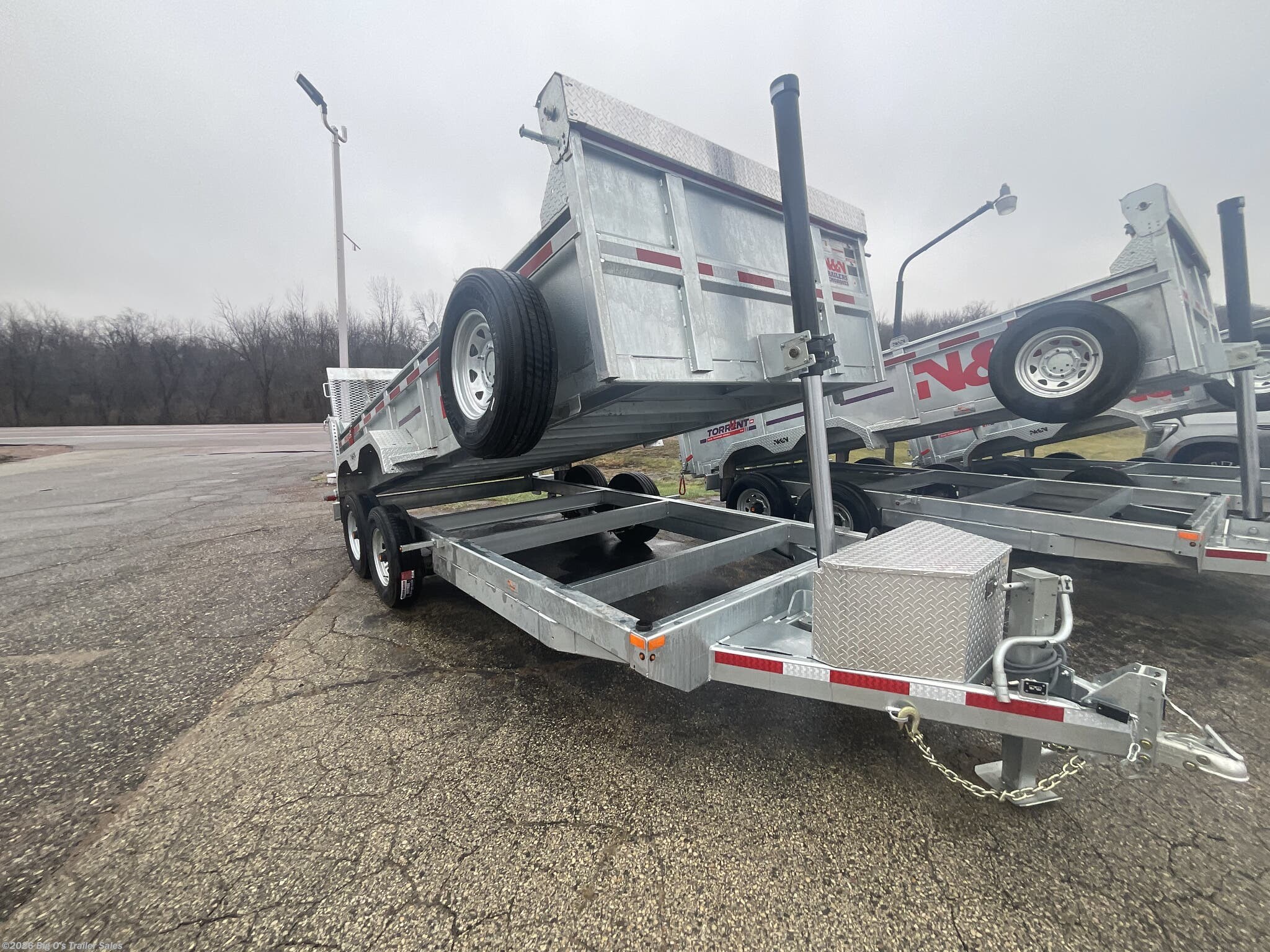 2026 N&N Trailers 7X16 TORRENT DUMP - New Dump Trailer for sale by Big O's Trailer Sales in Portage, Wisconsin