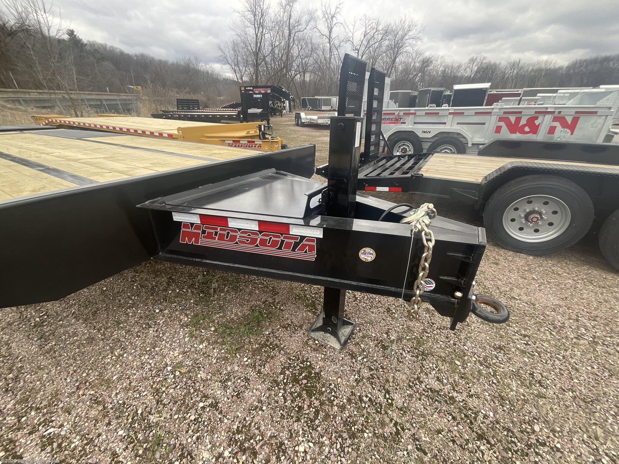 2026 Midsota FB26-220 - New Deckover/Flat Deck Trailer for sale by Big O's Trailer Sales in Portage, Wisconsin