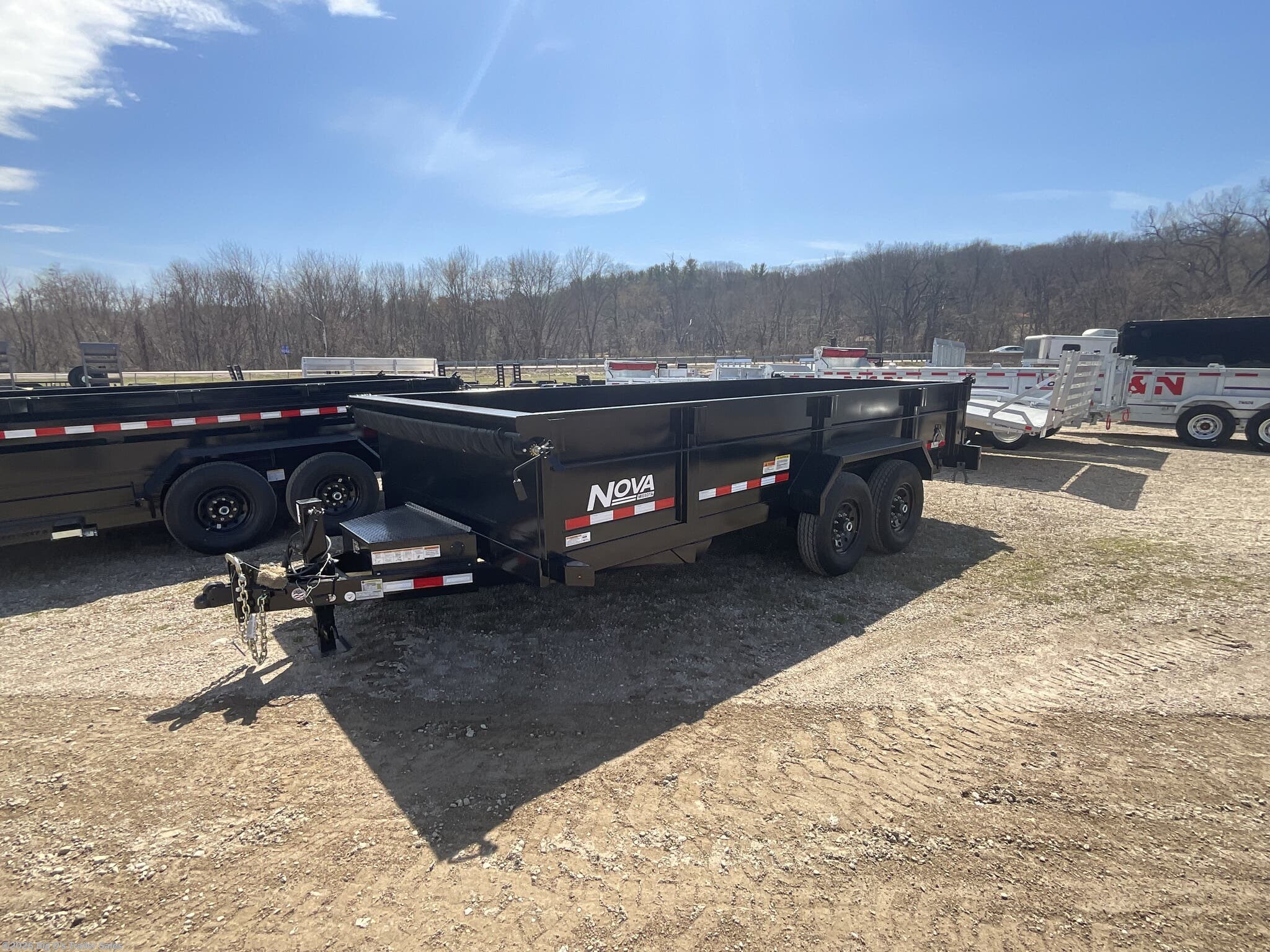 2026 Midsota NDTS8216-BP-140 - New Dump Trailer for sale by Big O's Trailer Sales in Portage, Wisconsin