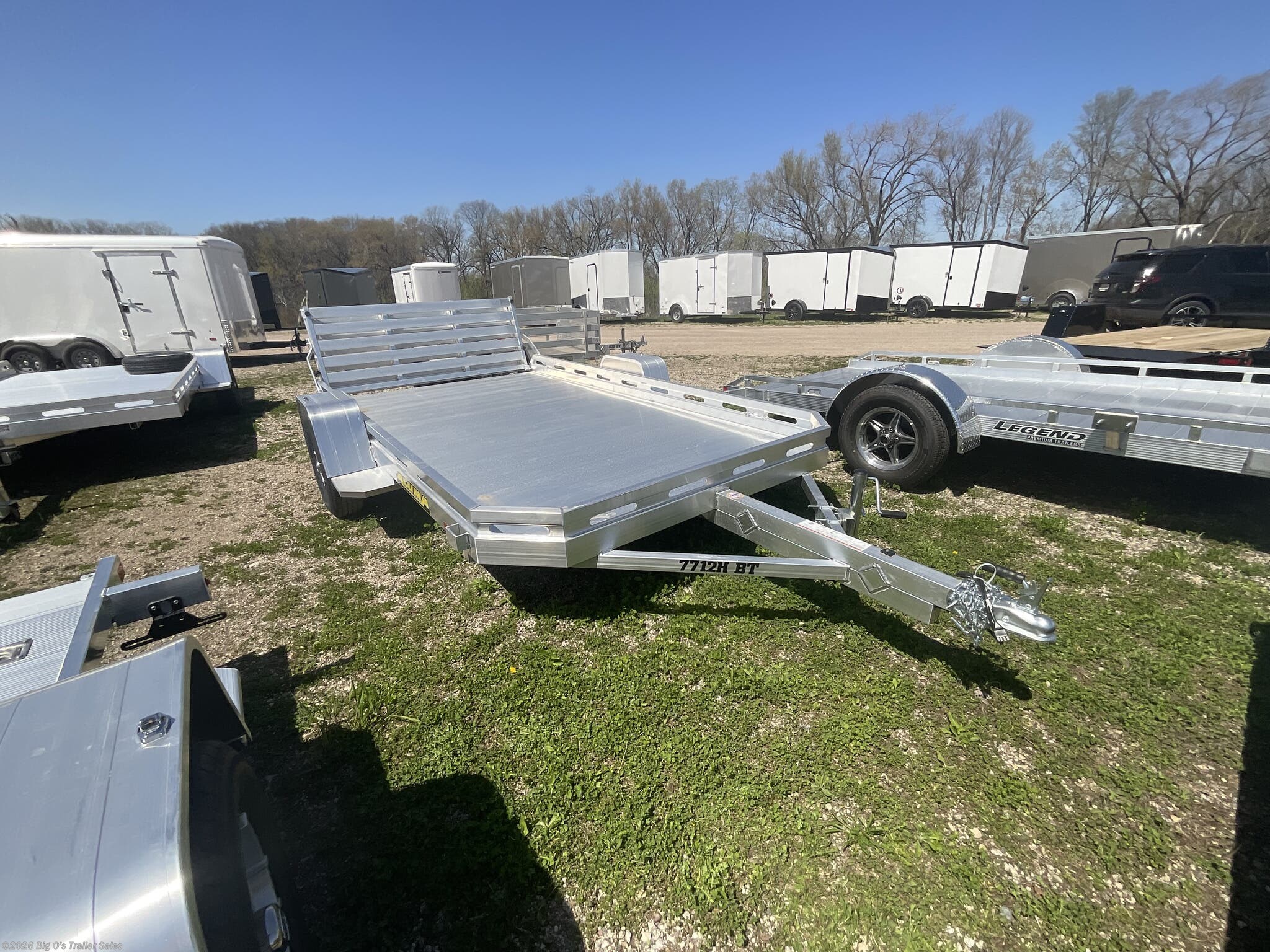 2027 Aluma 7712H-S-BT - New Utility Trailer for sale by Big O's Trailer Sales in Portage, Wisconsin