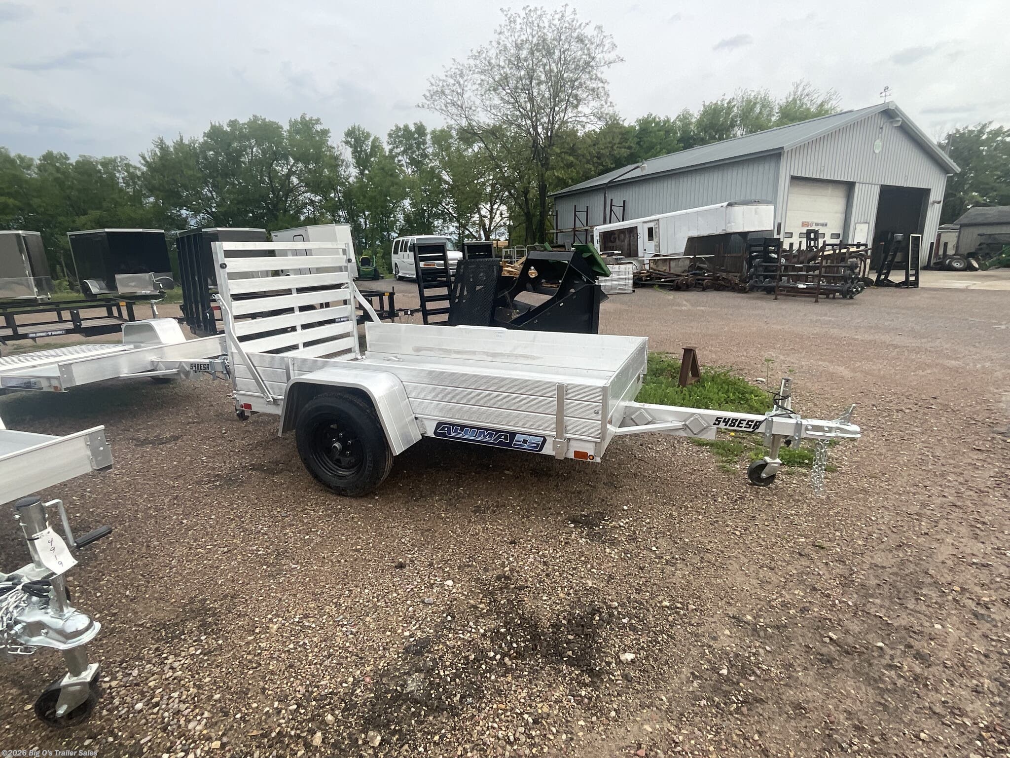 2027 Aluma 548ESA-S - New Utility Trailer for sale by Big O's Trailer Sales in Portage, Wisconsin