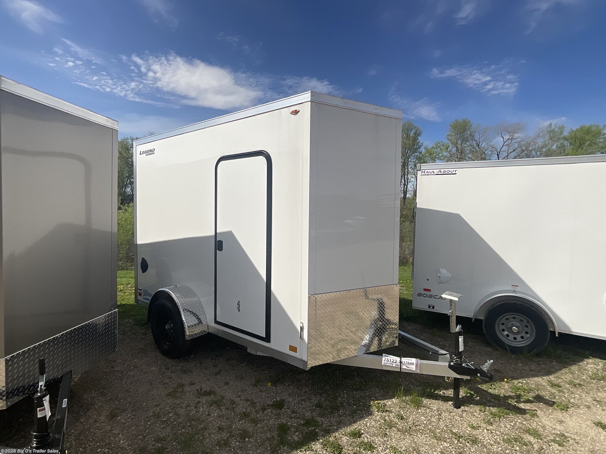 2026 Legend Trailers 6X11TVSA30 - New Cargo Trailer for sale by Big O's Trailer Sales in Portage, Wisconsin