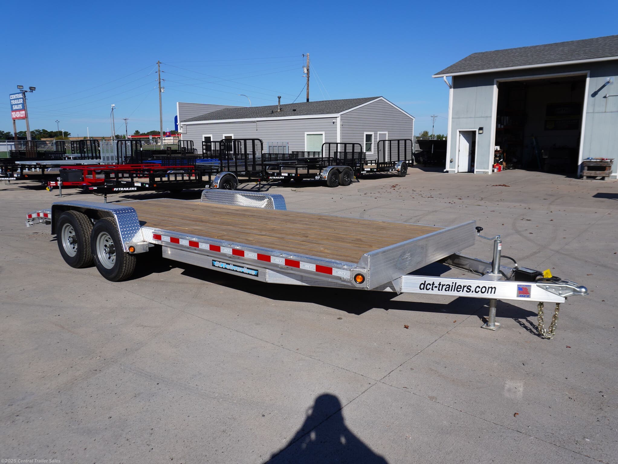 2026 Dell Rapids Custom Trailers 83&quot;x20ft Aluminum Car Hauler - New Car Hauler Trailer for sale by Central Trailer Sales in East Bethel, Minnesota