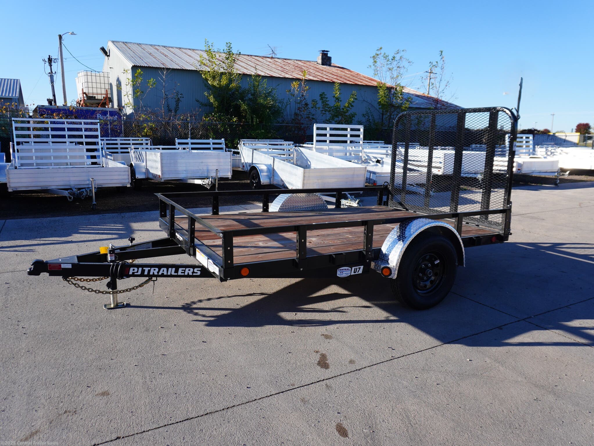 2026 PJ Trailers U7 77"x10ft Utility Trailer