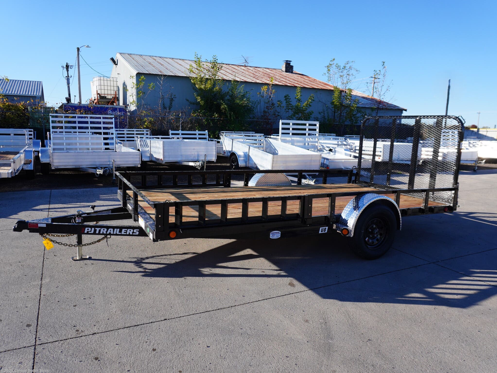 2026 PJ Trailers U8 83"x14ft Utility Trailer