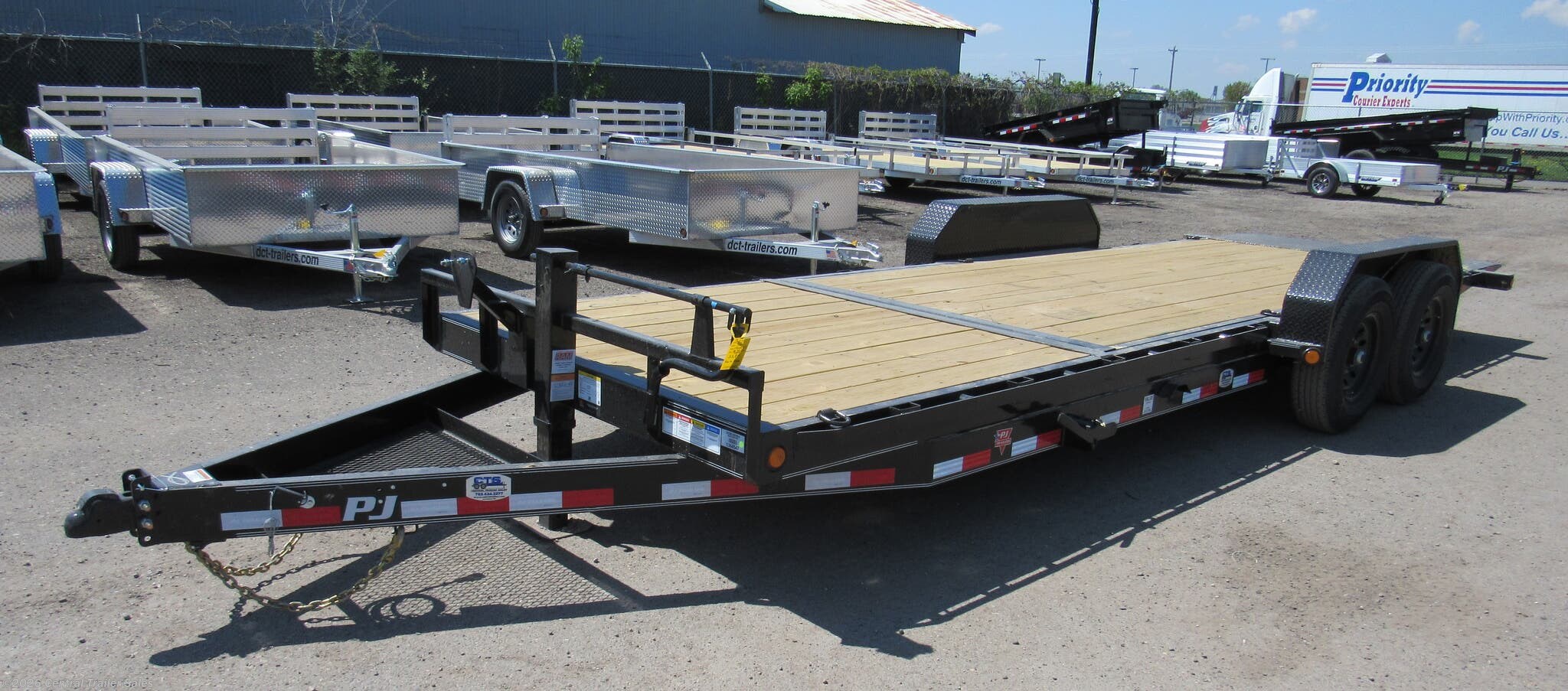 3405 - 2022 PJ Trailers Equipment 6" Channel Equipment Tilt (T6) 22'  Equipment Trailer for sale in East Bethel MN