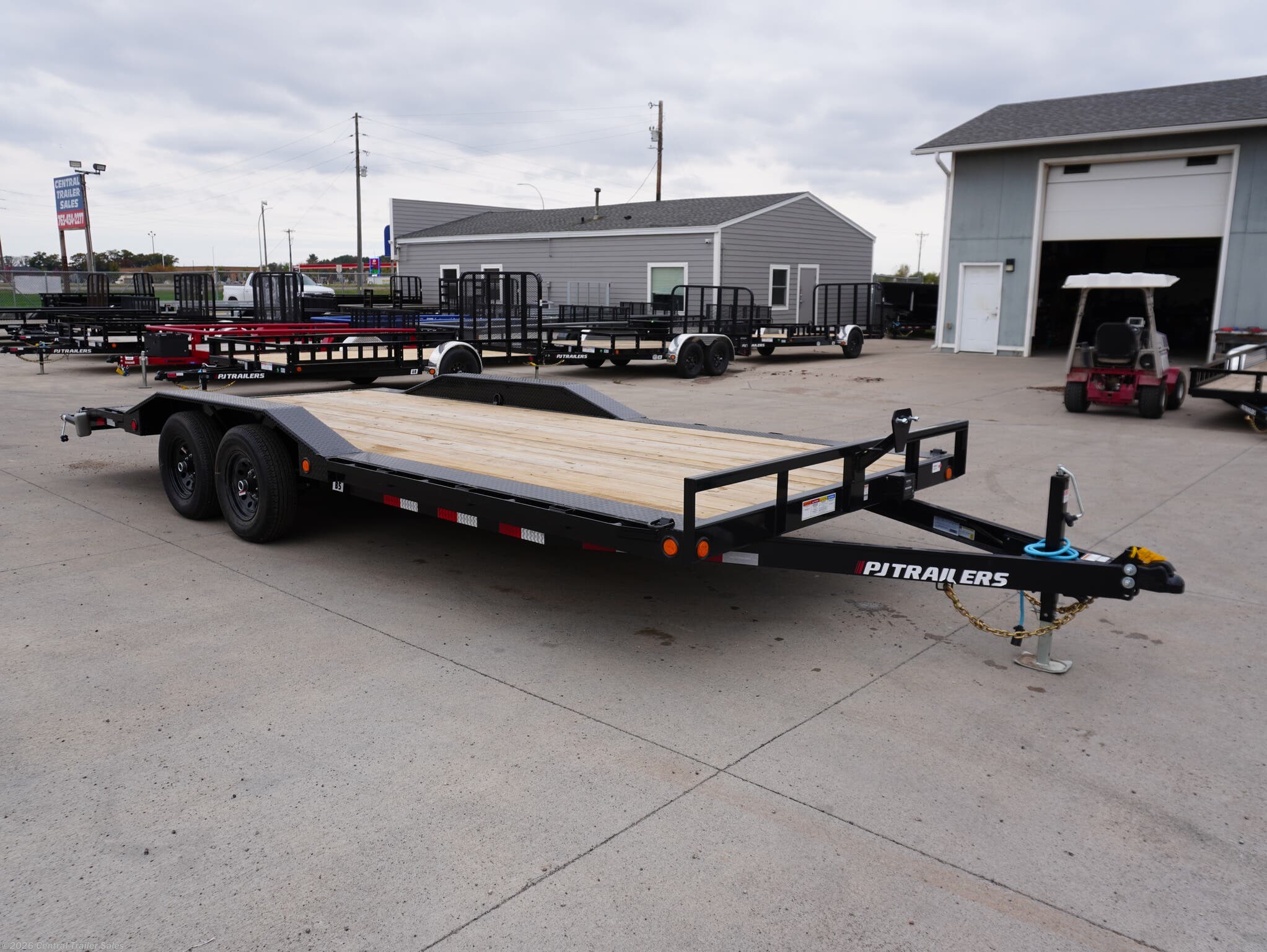2026 PJ Trailers B5 20ft Buggy Hauler - New Car Hauler Trailer for sale by Central Trailer Sales in East Bethel, Minnesota