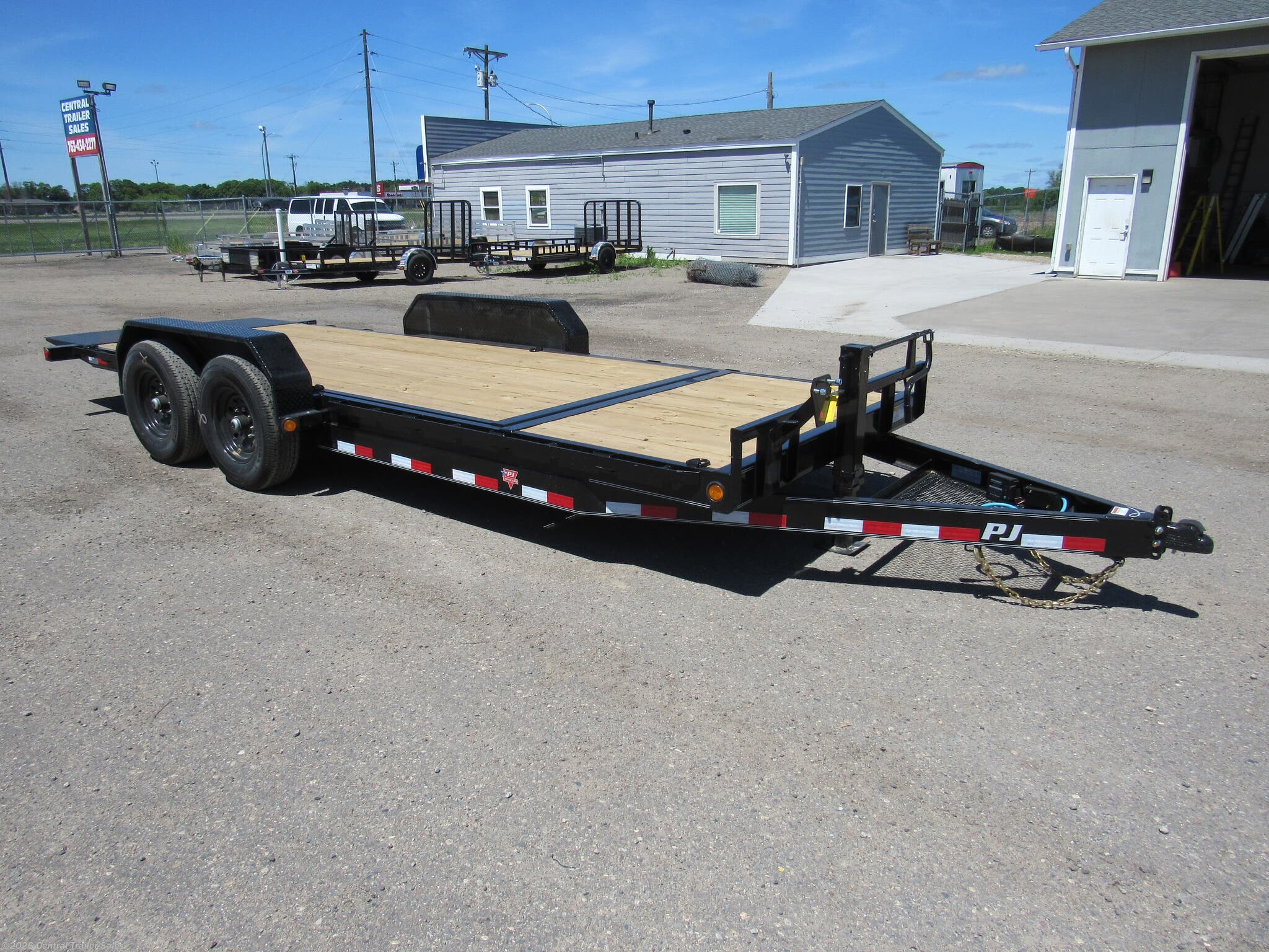 655 - 2023 PJ Trailers Equipment 6" Channel Equipment Tilt (T6) 20' Flatbed Trailer  for sale in East Bethel MN