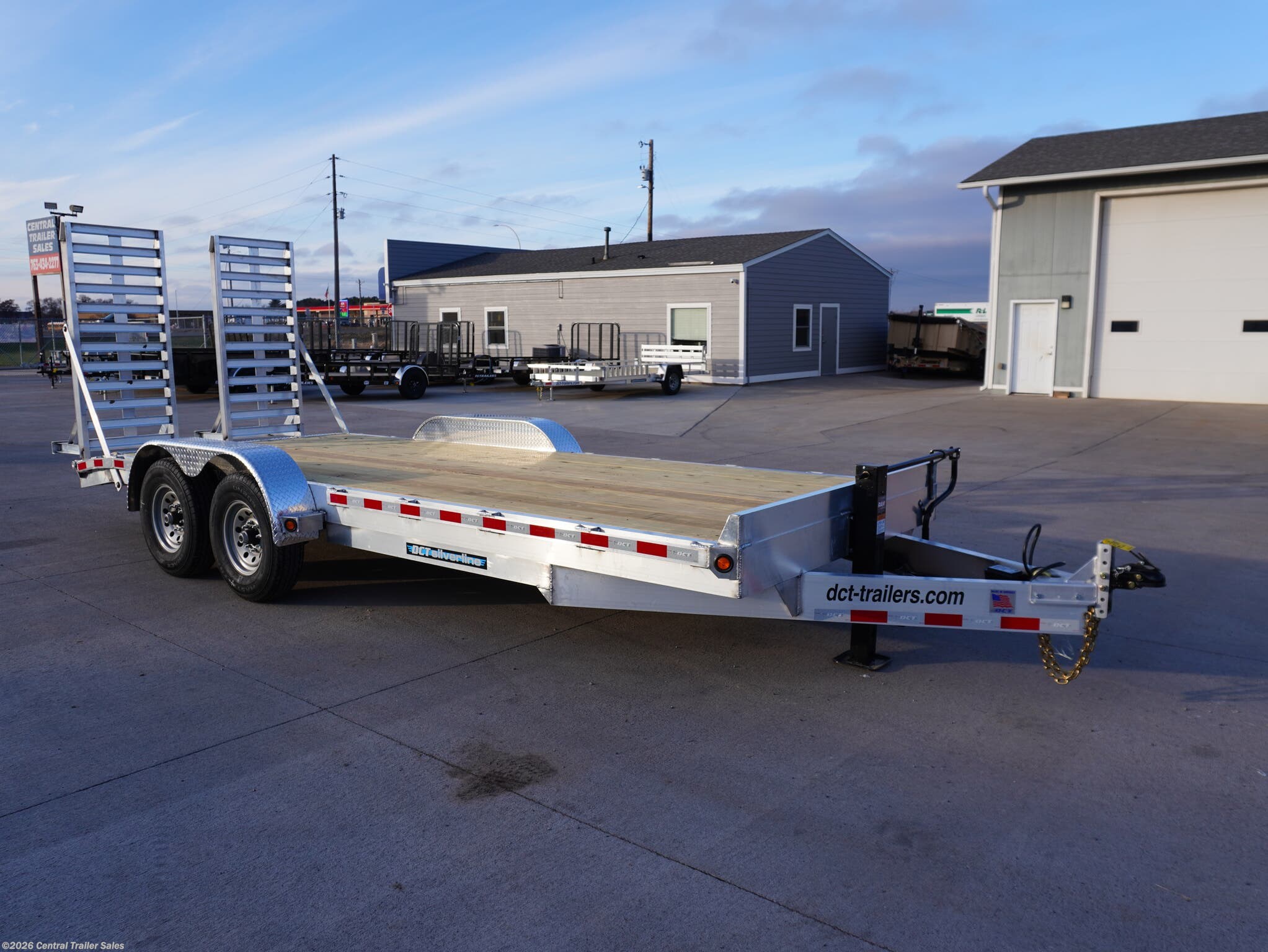 2026 Dell Rapids Custom Trailers 83"x20ft Aluminum Equipment Trailer - 14K GVWR - New Equipment Trailer for sale by Central Trailer Sales in East Bethel, Minnesota