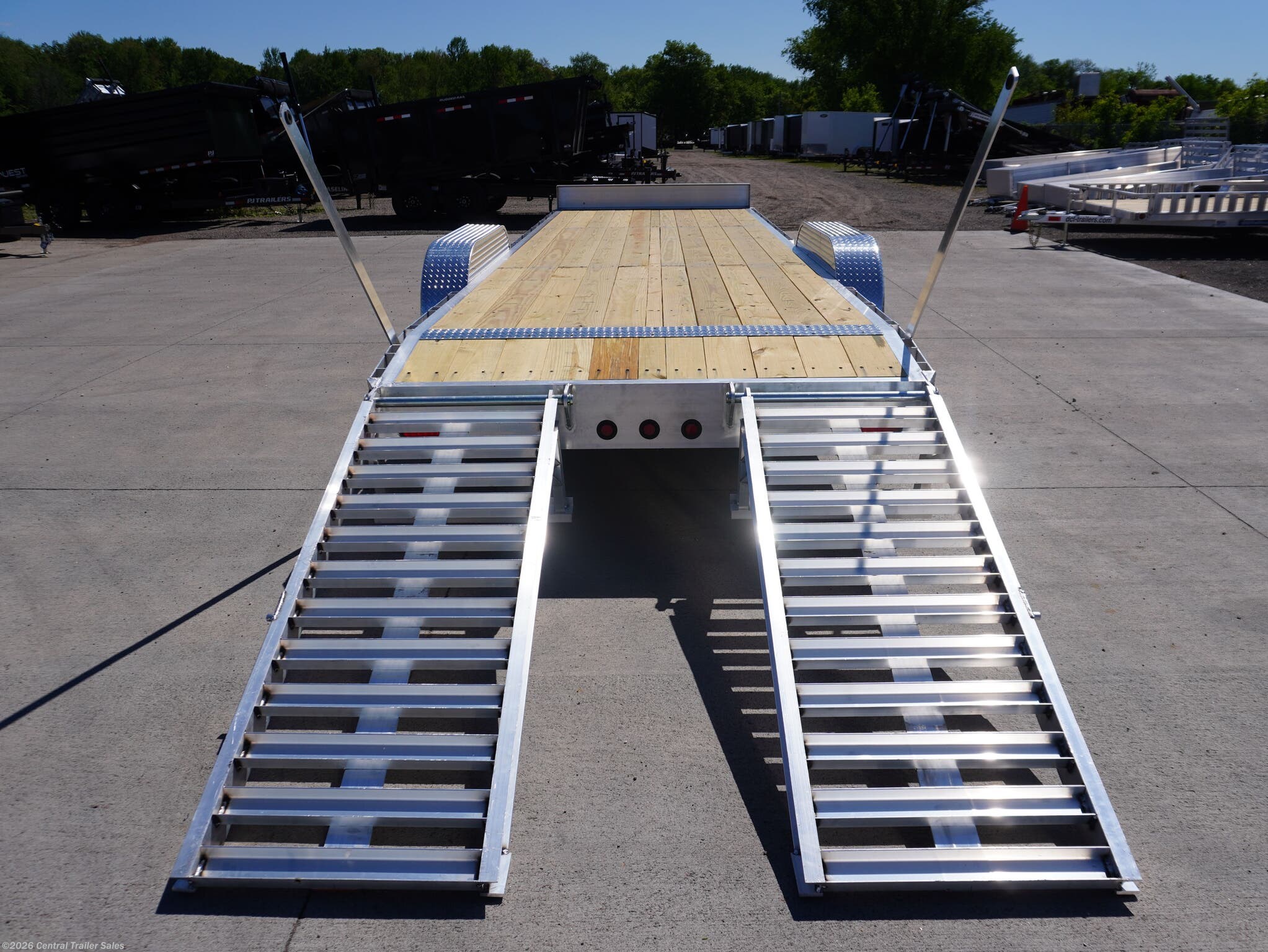 New 2026 Dell Rapids Custom Trailers 24ft Aluminum Equipment available in East Bethel, Minnesota