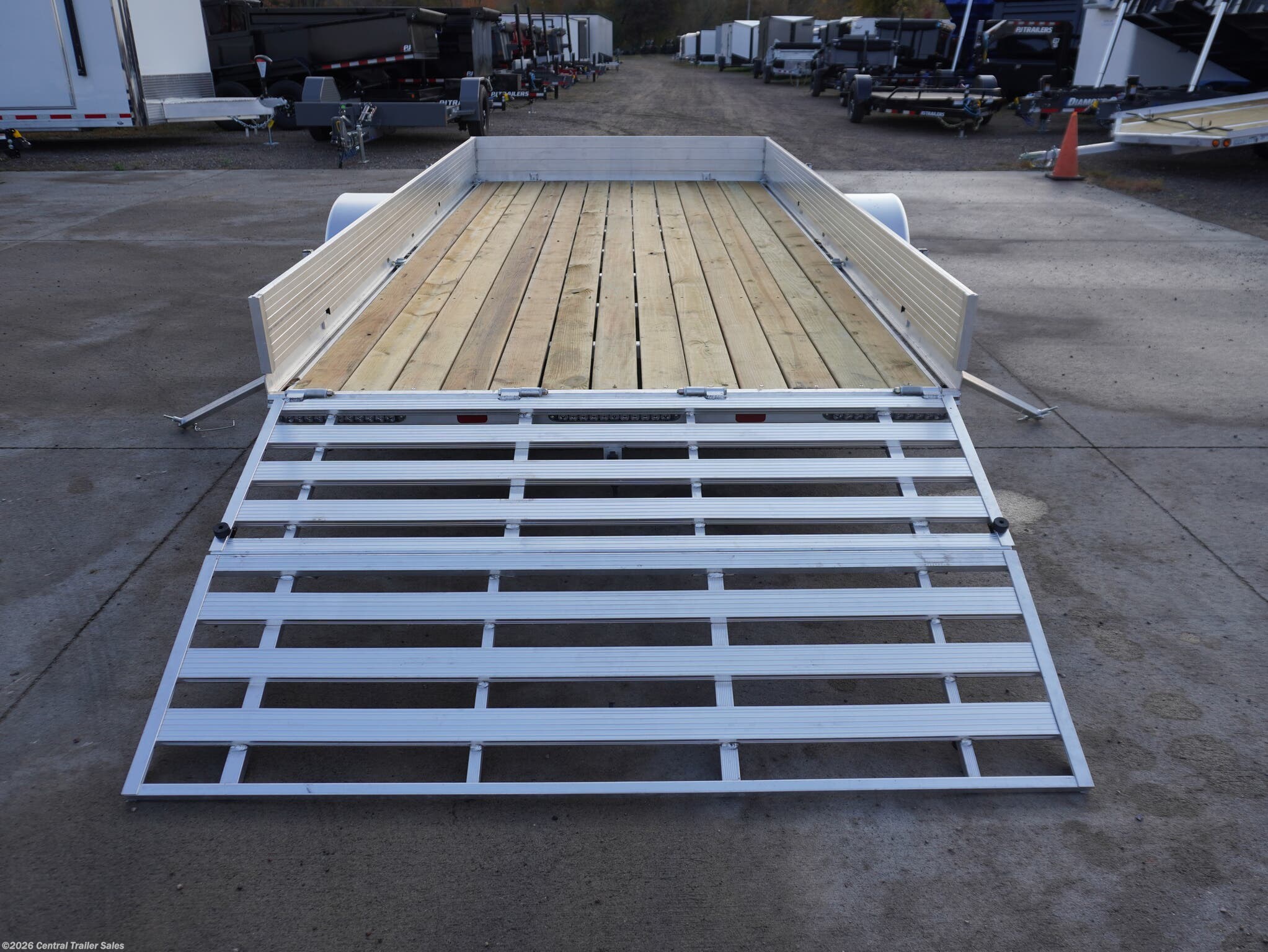 New 2026 Triton Trailers 81"x14ft Aluminum Utility available in East Bethel, Minnesota