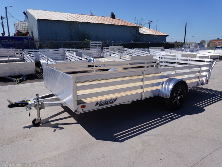New 2025 Triton Trailers FIT Series 81&quot;x14ft Aluminum Utility Trailer available in East Bethel, Minnesota