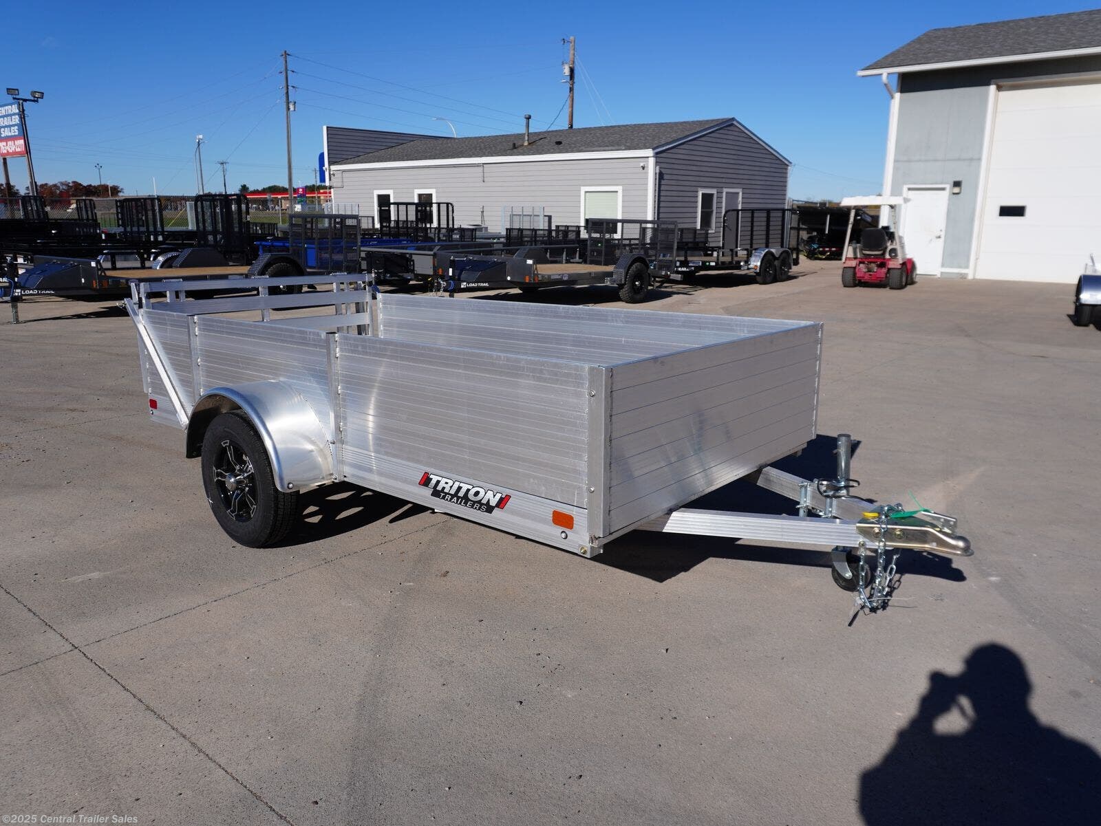 2024 Triton Trailers FIT Series 64&quot;x10ft Aluminum Utility - New Utility Trailer for sale by Central Trailer Sales in East Bethel, Minnesota