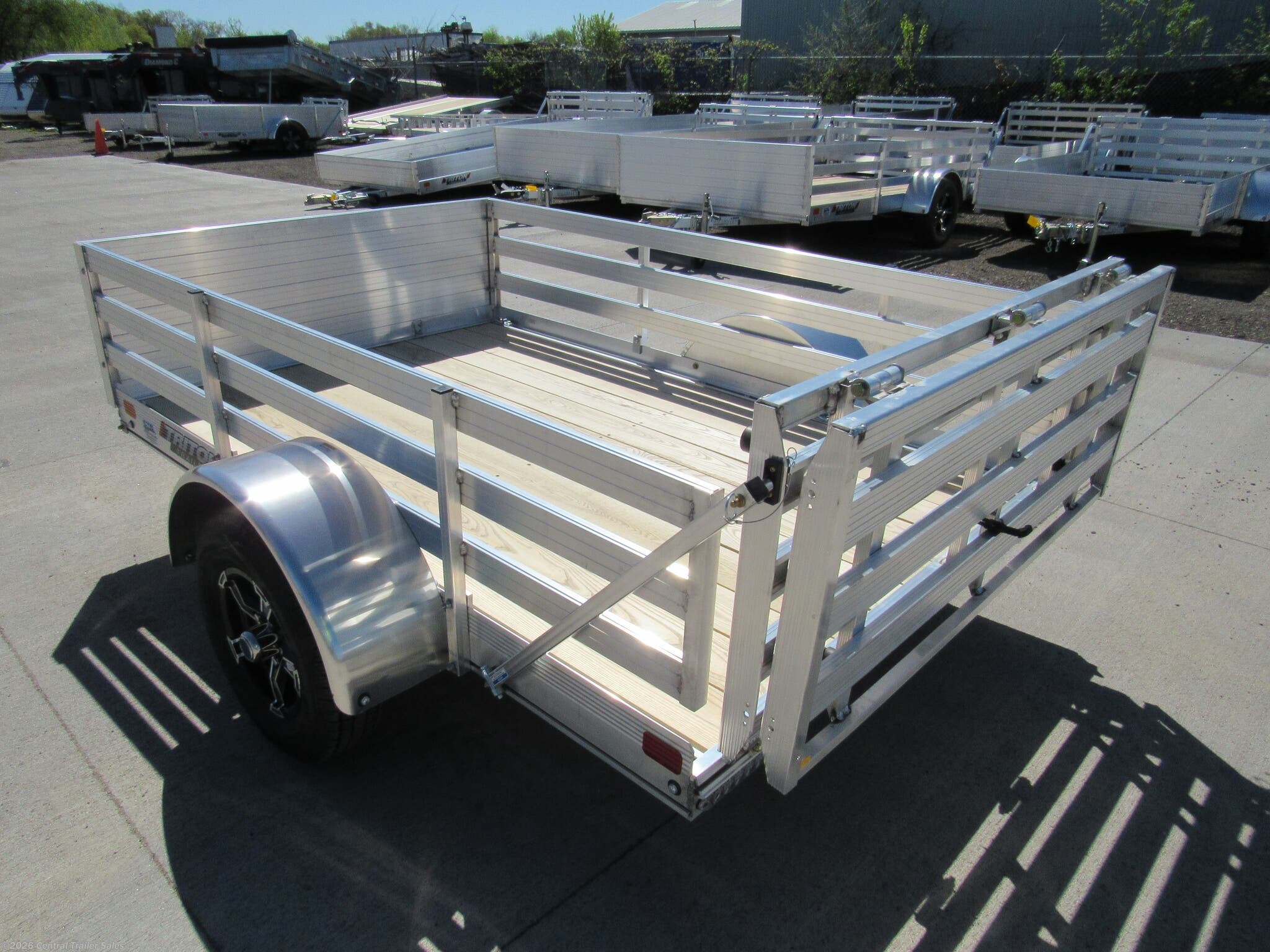2025 64"x8ft Aluminum Utility by Triton Trailers from Central Trailer Sales in East Bethel, Minnesota