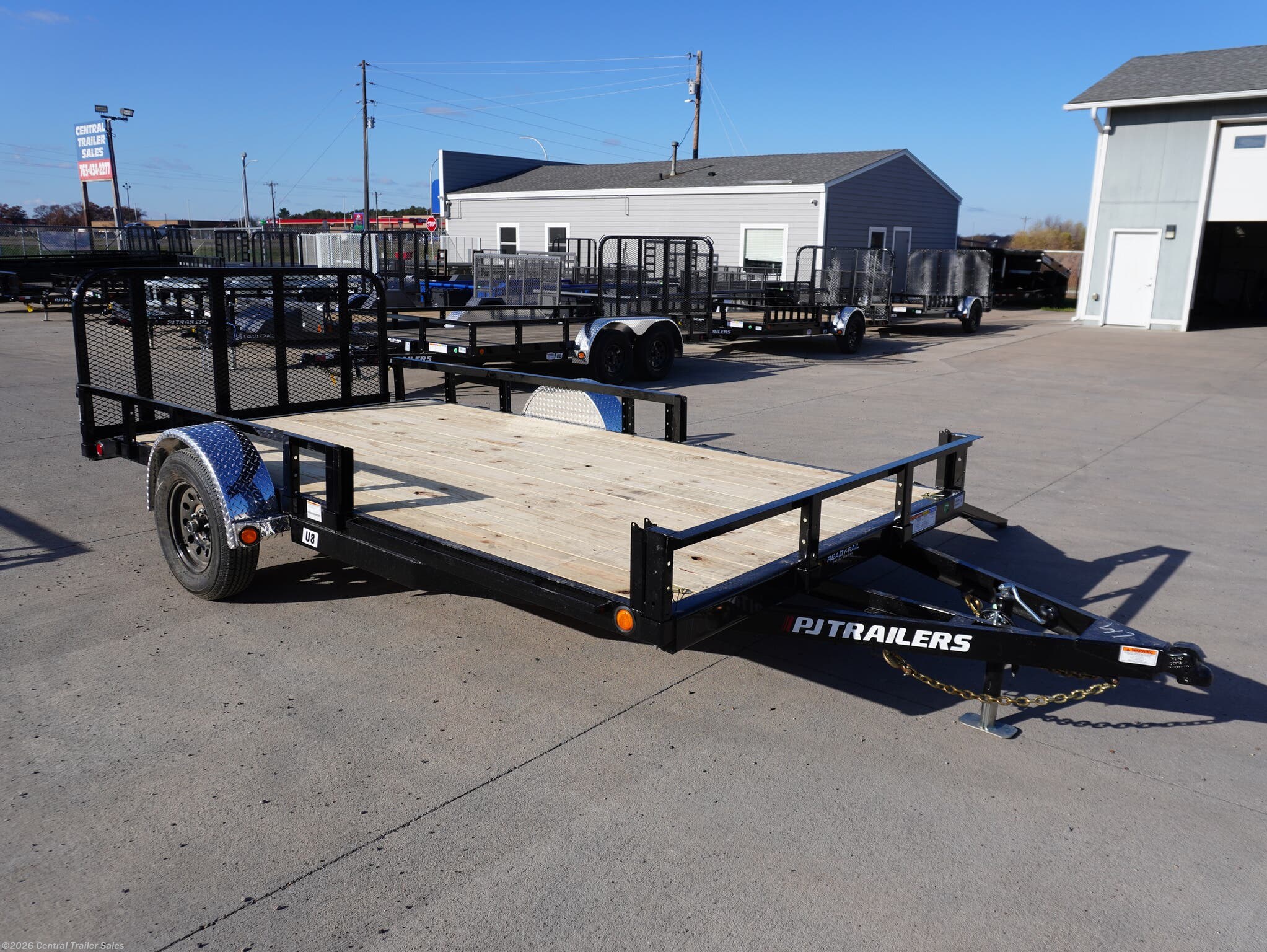 2026 PJ Trailers U8 83"x14ft Utility - New Utility Trailer for sale by Central Trailer Sales in East Bethel, Minnesota