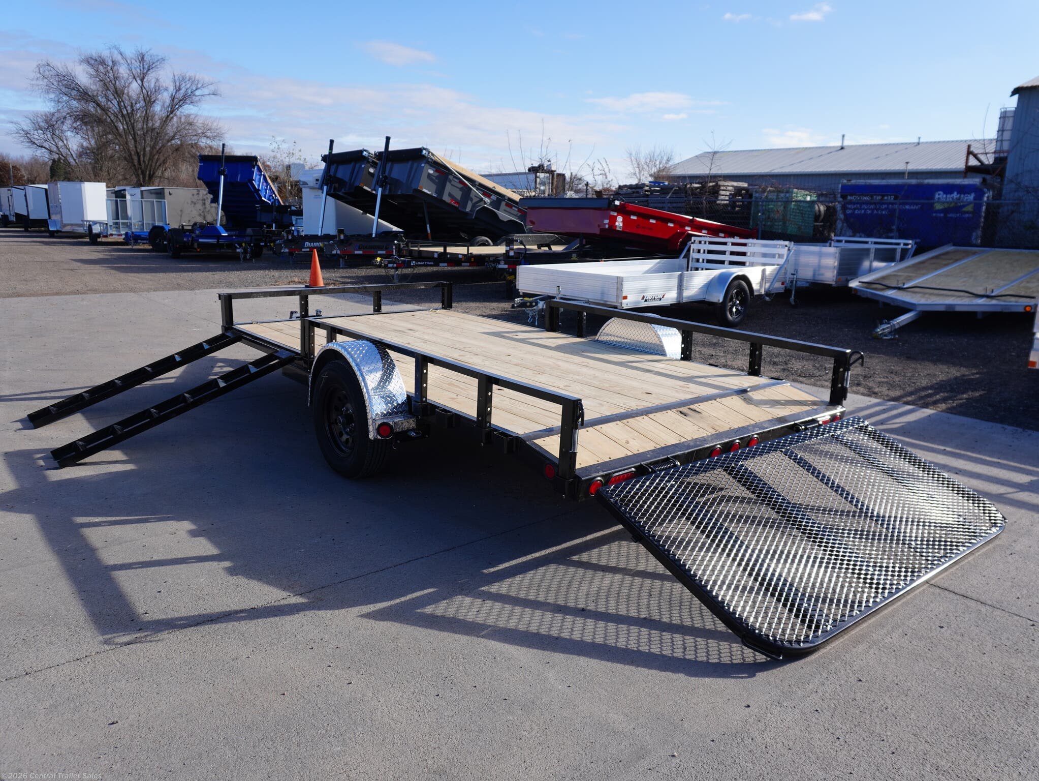 2026 U8 83"x14ft Utility by PJ Trailers from Central Trailer Sales in East Bethel, Minnesota