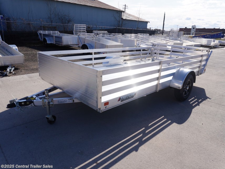 New 2025 Triton Trailers FIT Series 81&quot;x14ft Aluminum Utility Trailer available in East Bethel, Minnesota