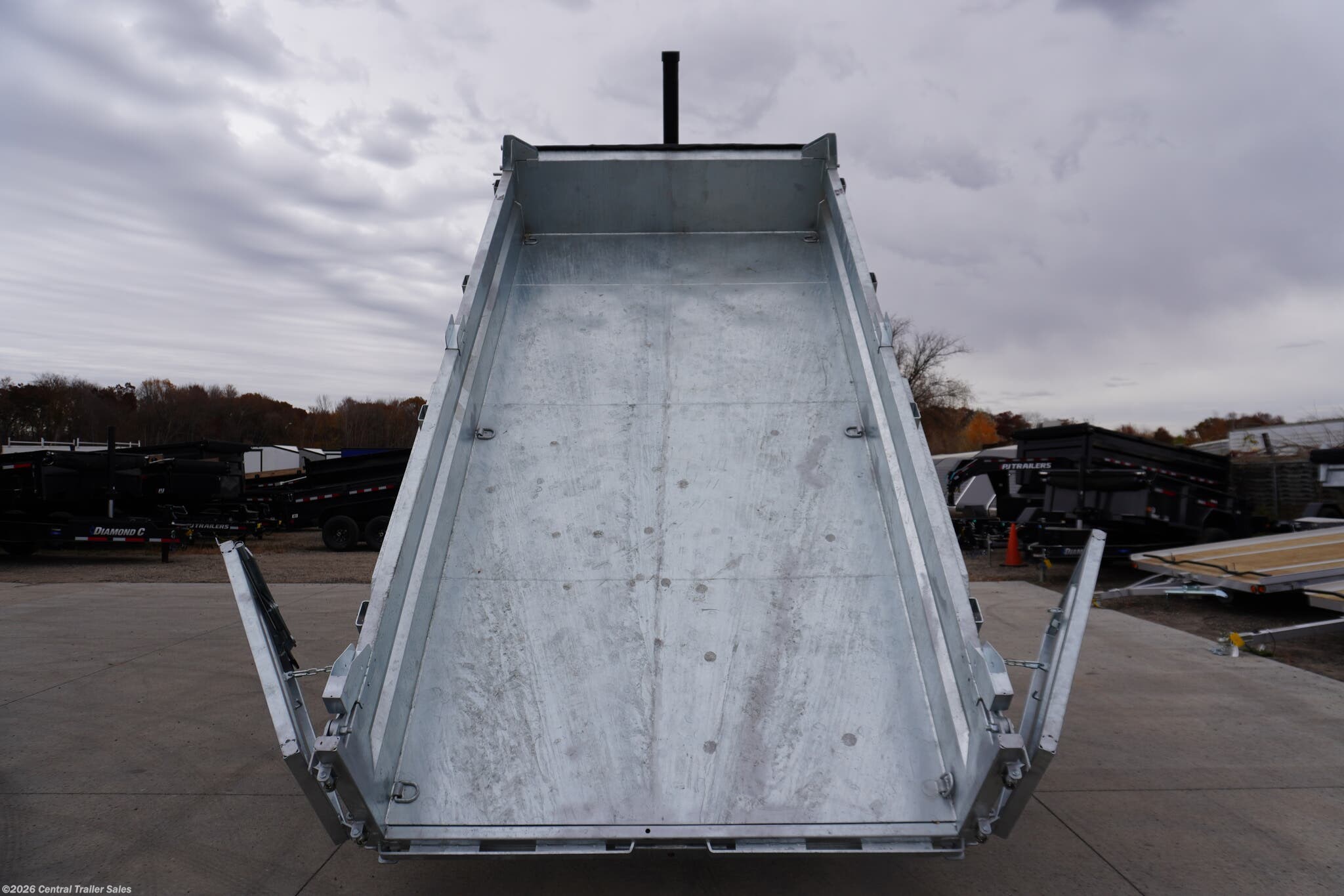 New 2025 Silver Mountain Trailers 83"x14ft Galvanized Dump available in East Bethel, Minnesota