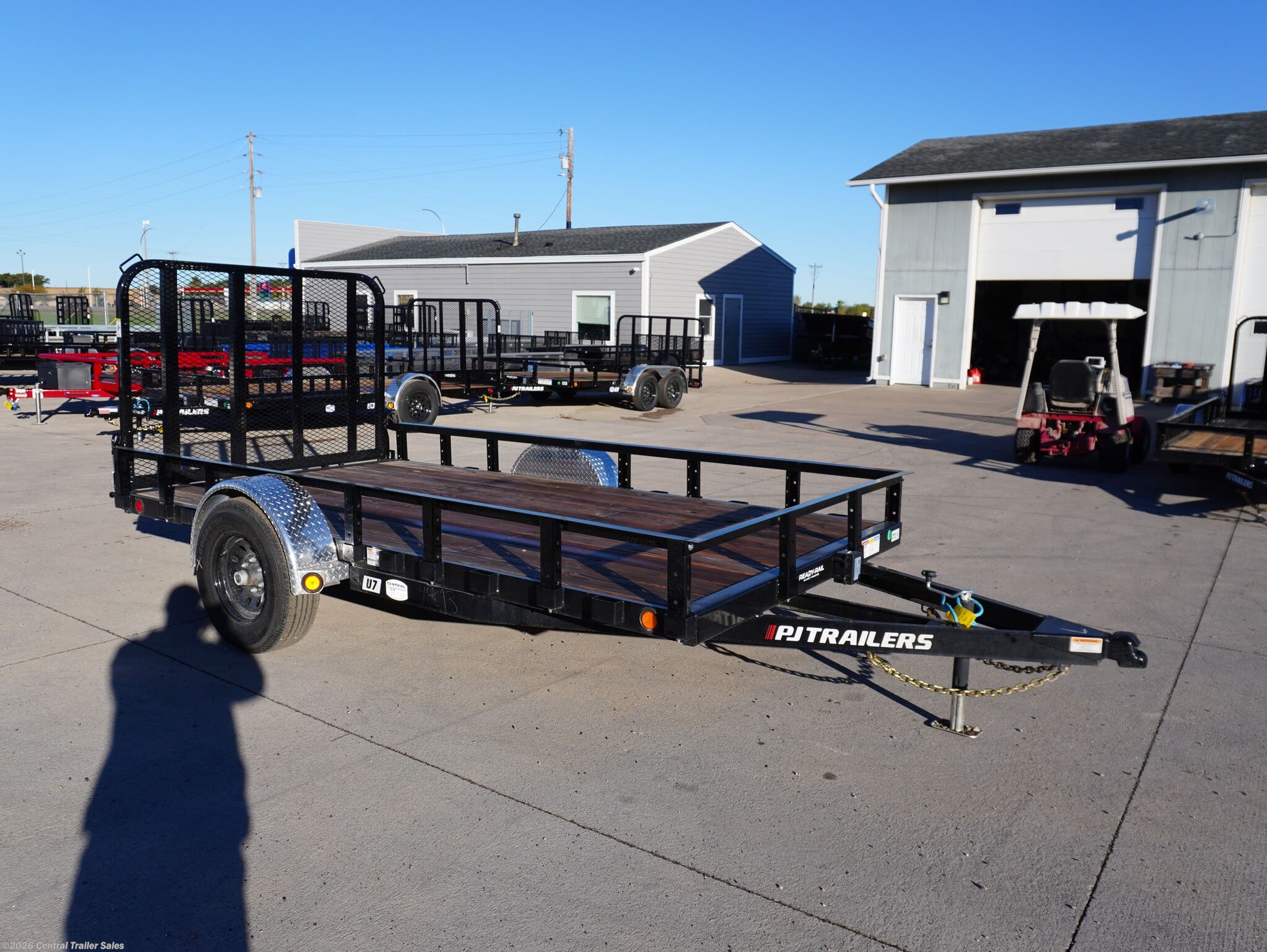 2025 PJ Trailers U7 77"x12ft Utility - New Utility Trailer for sale by Central Trailer Sales in East Bethel, Minnesota