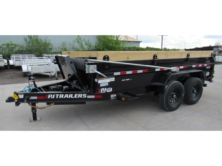 2025 PJ Trailers DV 83 "x14ft Voyager Dump Trailer 7k Ejes