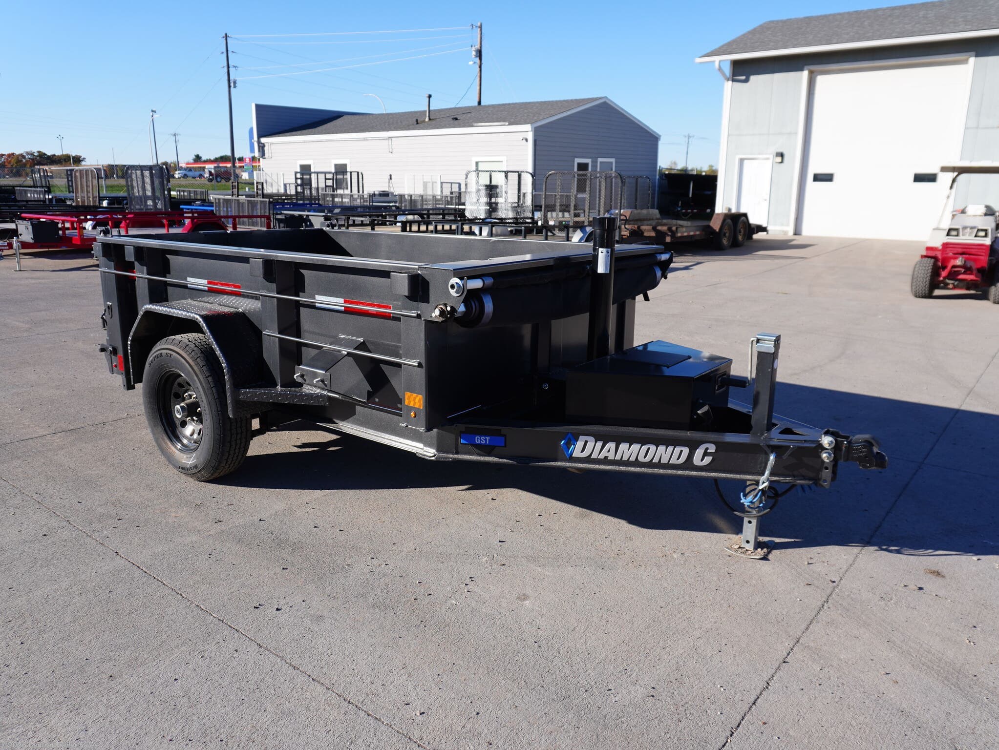 2024 Diamond C GST 106 5x8ft Dump - New Dump Trailer for sale by Central Trailer Sales in East Bethel, Minnesota