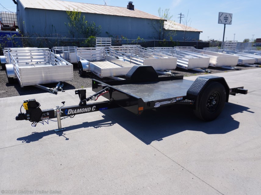 New 2025 Diamond C DSA107 77&quot;x10ft Tilt Trailer available in East Bethel, Minnesota