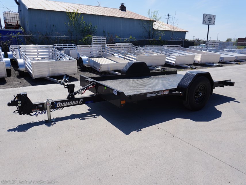 New 2025 Diamond C DSA107 77&quot;x12ft Tilt Trailer available in East Bethel, Minnesota
