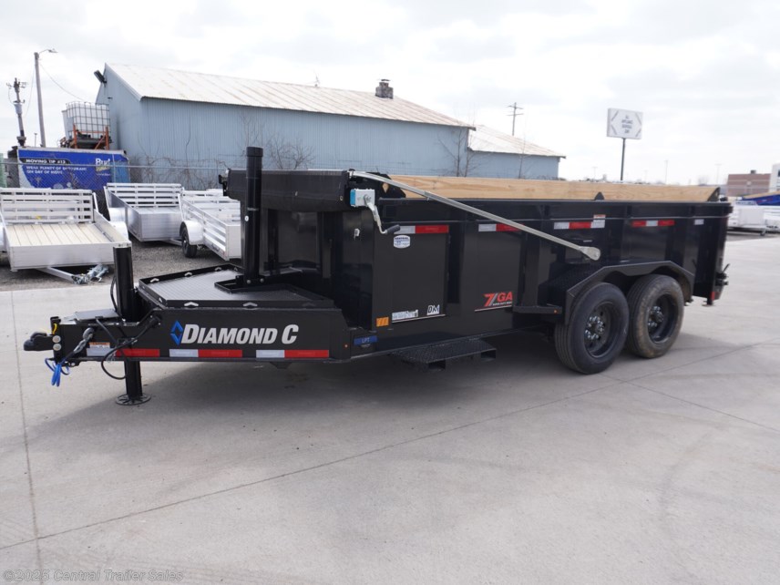 New 2025 Diamond C LPT207 82&quot;x14ft Dump Trailer - 14.9K GVWR available in East Bethel, Minnesota