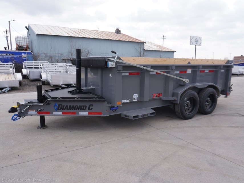 New 2025 Diamond C LPT207 82&quot;x14ft Dump Trailer - 14.9K GVWR available in East Bethel, Minnesota