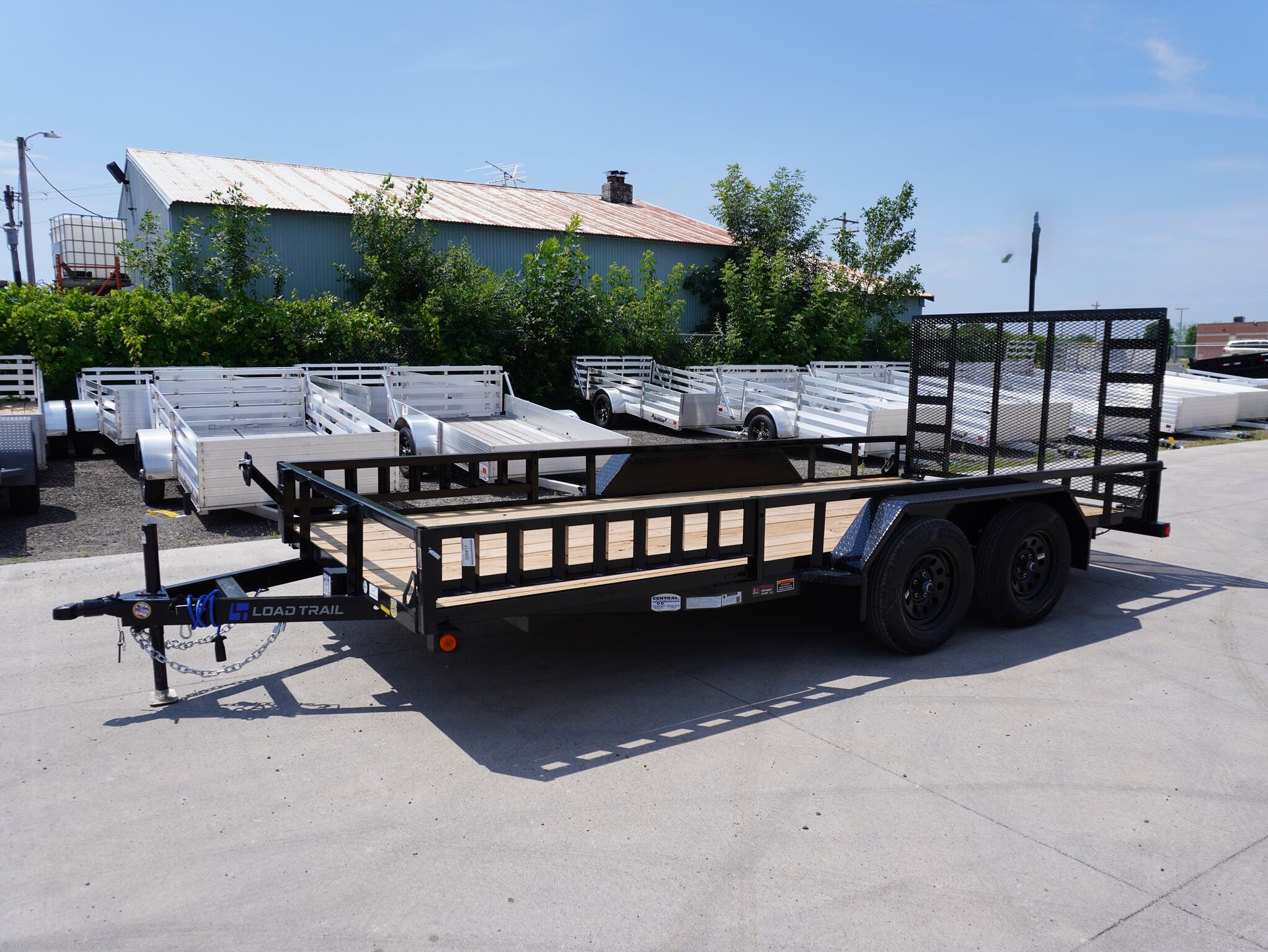 2026 Load Trail UE 83x16' Tandem Axle Utility Trailer W/ATV Ramps