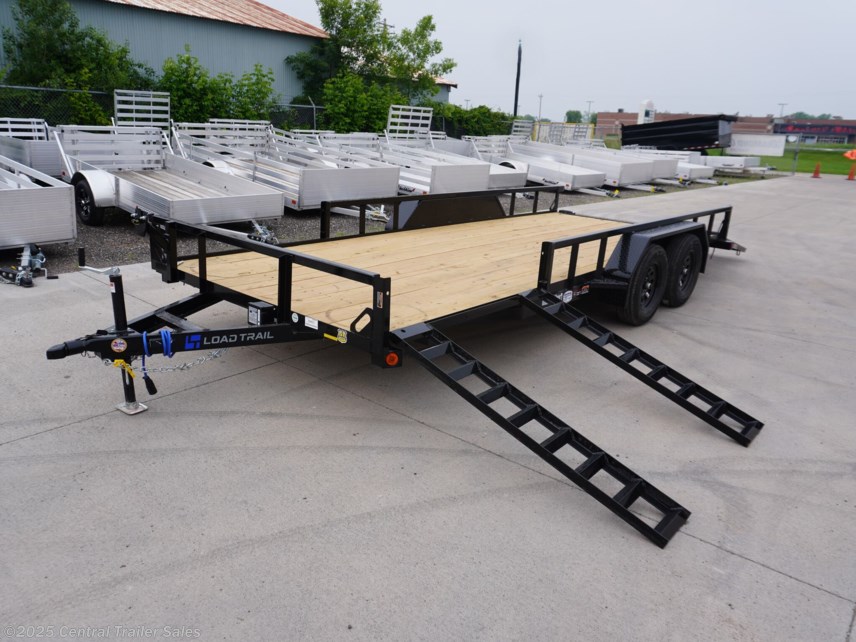 New 2025 Load Trail UE 83x18&apos; Tandem Axle Utility Trailer W/ATV Ramps available in East Bethel, Minnesota