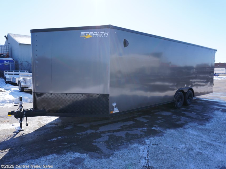 New 2025 Stealth Titan 8.5x24+5&apos;V Enclosed Snowmobile Trailer/Toy Hauler available in East Bethel, Minnesota