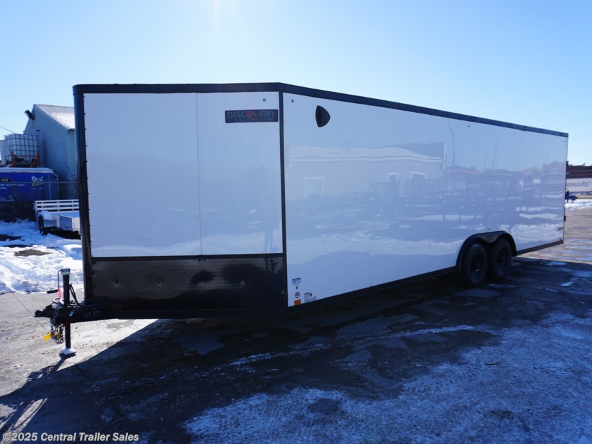 New 2025 Discovery Trailers Challenger S.E. 8.5X24+5&apos;V Steel Frame Toy Hauler 10K GVWR available in East Bethel, Minnesota