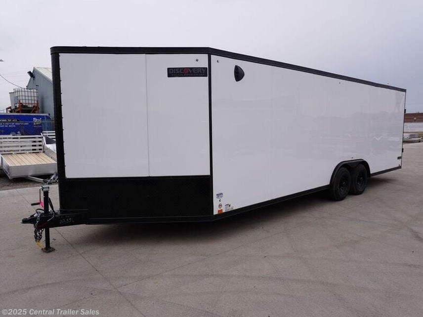 New 2025 Discovery Trailers Challenger S.E. 8.5X24+5&apos;V Steel Frame Toy Hauler 10K GVWR available in East Bethel, Minnesota