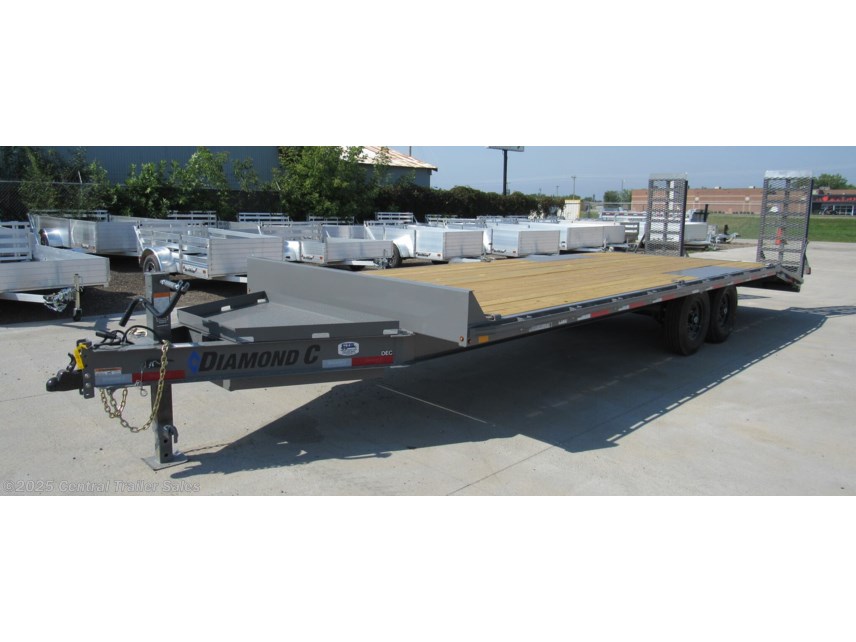 New 2024 Diamond C DEC207 102&quot;x24ft Deckover Trailer - 7k Axles available in East Bethel, Minnesota