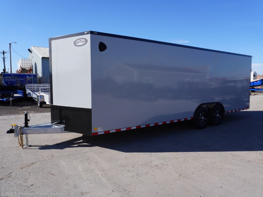 New 2025 CellTech 8.5x24ft Galvanized Enclosed Car Hauler available in East Bethel, Minnesota