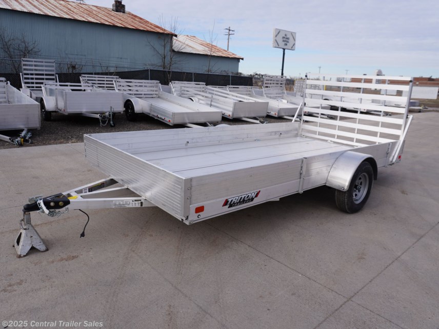 New 2025 Triton Trailers FIT Series 81&quot;x14ft Aluminum Utility Trailer available in East Bethel, Minnesota