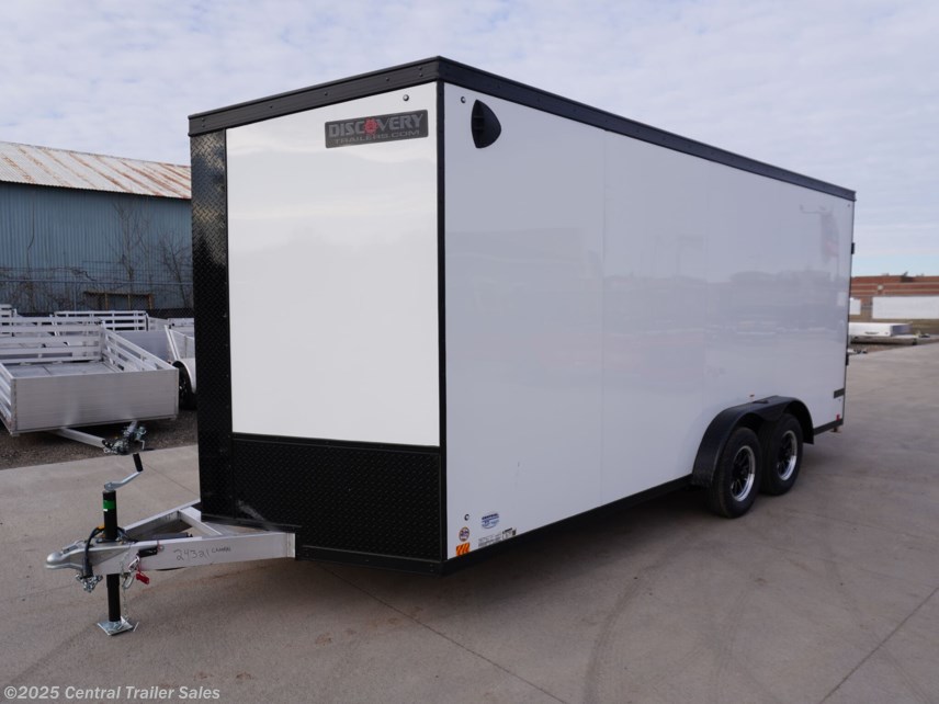 New 2026 Discovery Trailers Endeavor Aluminum 7.5x18ft Aluminum Enclosed Trailer available in East Bethel, Minnesota