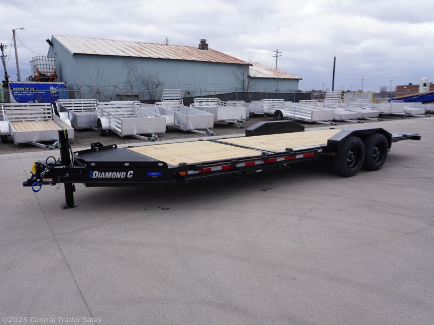 New 2025 Diamond C HDT207 22ft Tilt Equipment Trailer - 14.9K GVWR available in East Bethel, Minnesota
