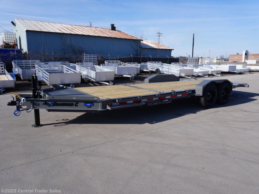 New 2025 Diamond C HDT207 22ft Tilt Equipment Trailer - 14.9K GVWR available in East Bethel, Minnesota