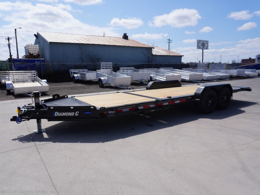 New 2025 Diamond C HDT207 22ft Tilt Equipment Trailer - 14.9K GVWR available in East Bethel, Minnesota