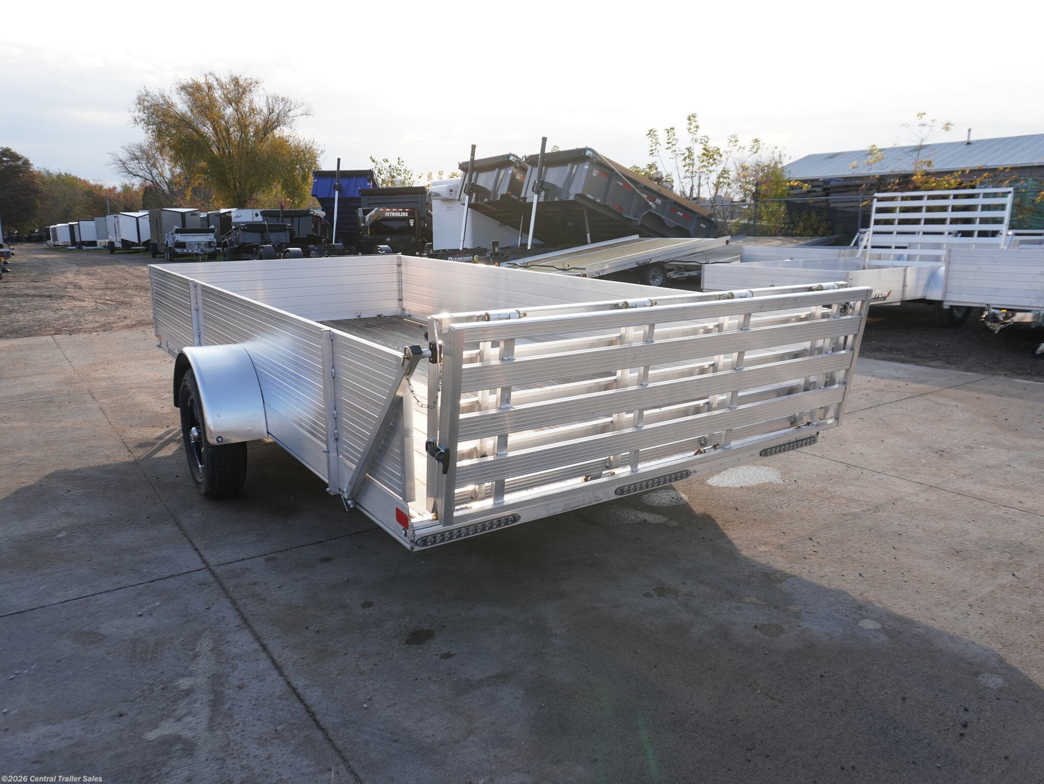 2025 81"x14ft Aluminum Utility by Triton Trailers from Central Trailer Sales in East Bethel, Minnesota