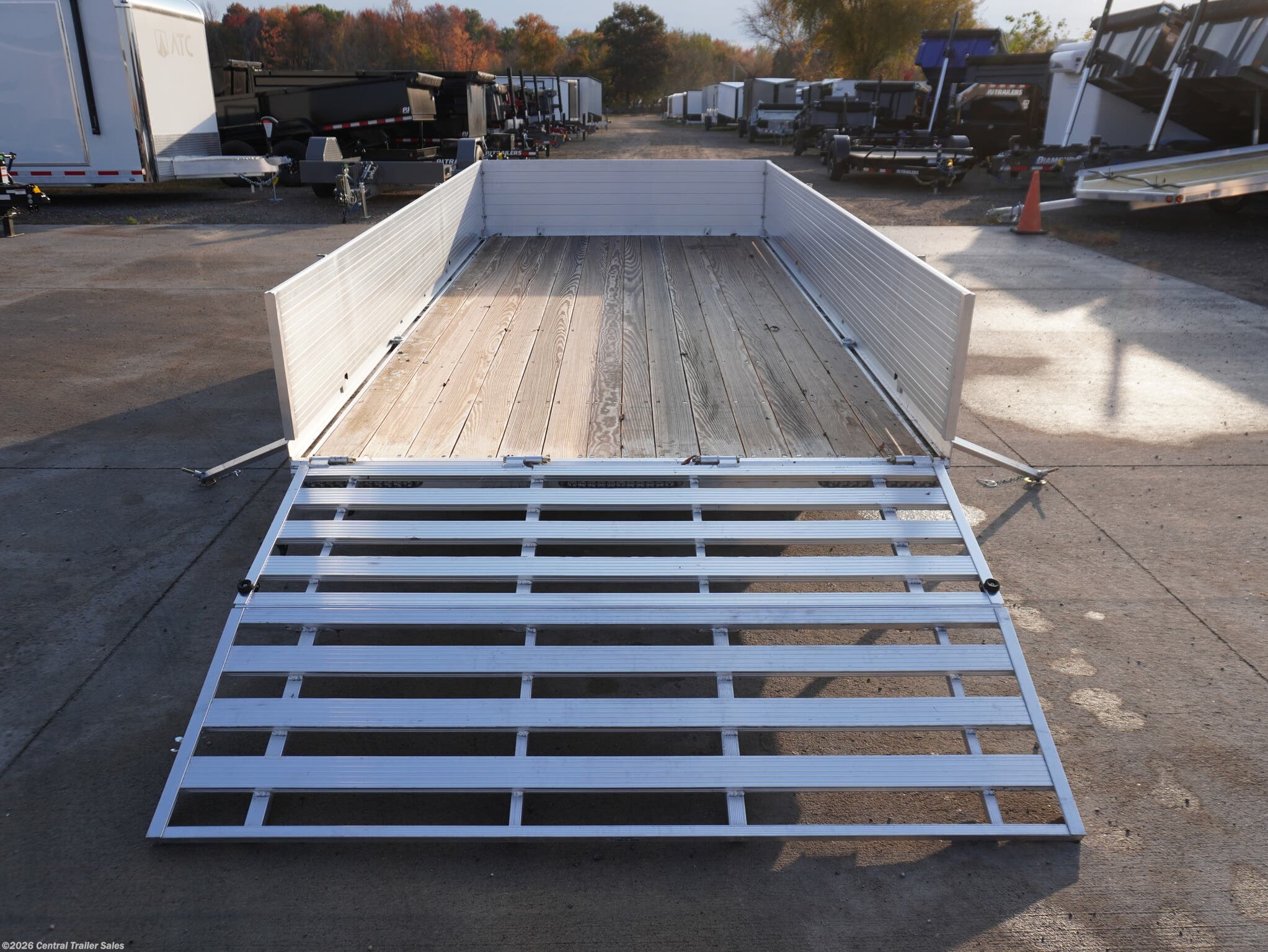 New 2025 Triton Trailers 81"x14ft Aluminum Utility available in East Bethel, Minnesota