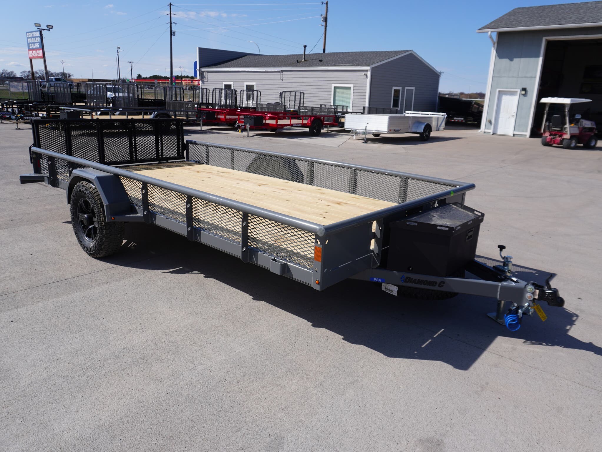 2025 Diamond C PSA 135 83"x14ft Venture Utility - New Utility Trailer for sale by Central Trailer Sales in East Bethel, Minnesota