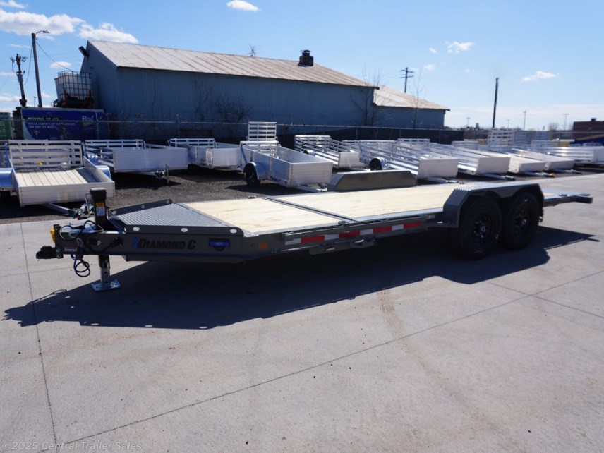 New 2025 Diamond C HDT207 20ft Tilt Equipment Trailer - 14.9K GVWR available in East Bethel, Minnesota