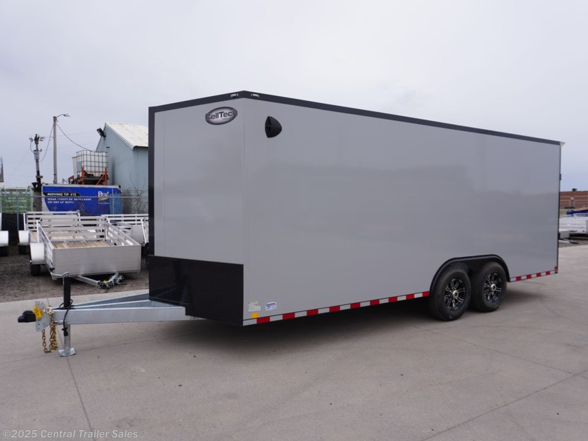 New 2025 CellTech 8.5x20ft CellTech Galvanized Enclosed Car Hauler available in East Bethel, Minnesota