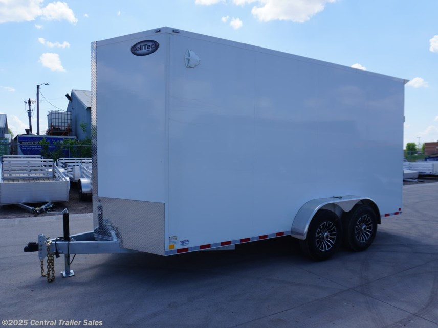 New 2025 CellTech 7x16ft Galvanized Enclosed Cargo Trailer available in East Bethel, Minnesota