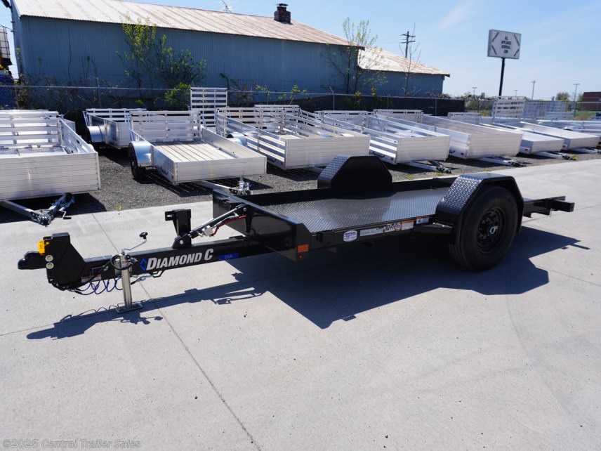 New 2025 Diamond C DSA107 59&quot;x12ft Tilt Trailer available in East Bethel, Minnesota