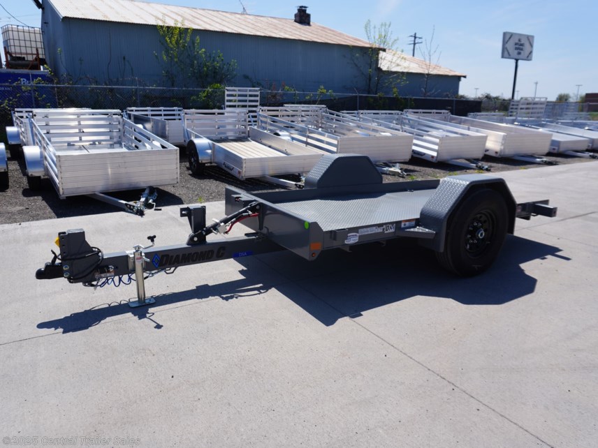 New 2025 Diamond C DSA107 59&quot;x10ft Tilt Trailer available in East Bethel, Minnesota