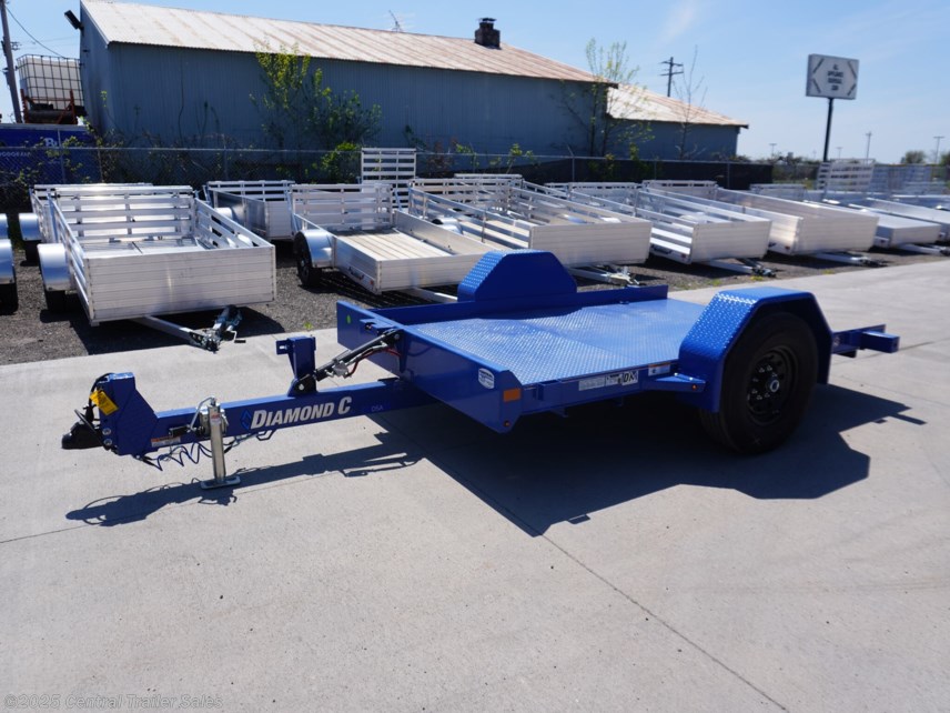 New 2025 Diamond C DSA107 77&quot;x10ft Tilt Trailer available in East Bethel, Minnesota